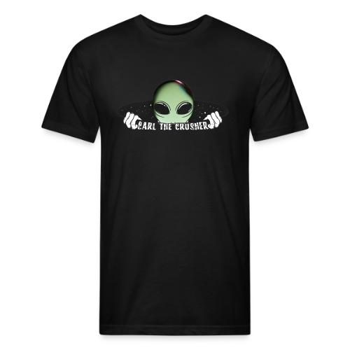Coming Through Clear - Alien Arrival - Men’s Fitted Poly/Cotton T-Shirt