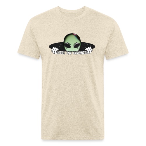 Coming Through Clear - Alien Arrival - Men’s Fitted Poly/Cotton T-Shirt