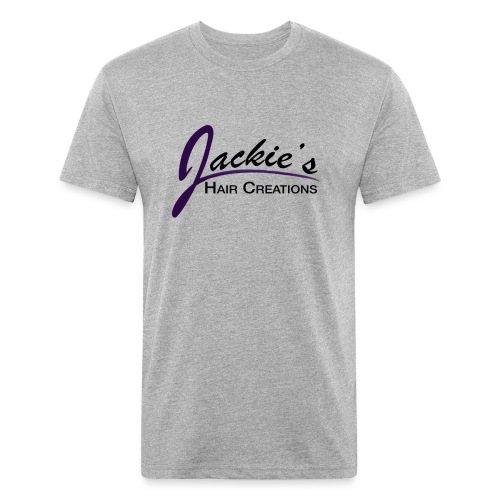 Jaquies logo black shirts and other - Men’s Fitted Poly/Cotton T-Shirt