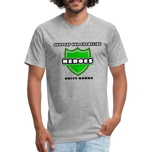 Heroes - Men’s Fitted Poly/Cotton T-Shirt