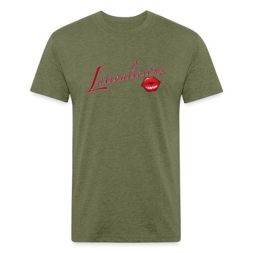 Latinalicious by RollinLow - Men’s Fitted Poly/Cotton T-Shirt
