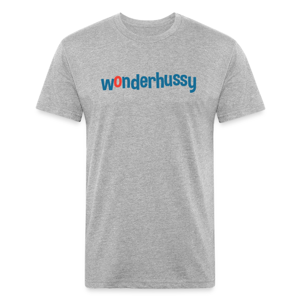 Wonderhussy - Men’s Fitted Poly/Cotton T-Shirt