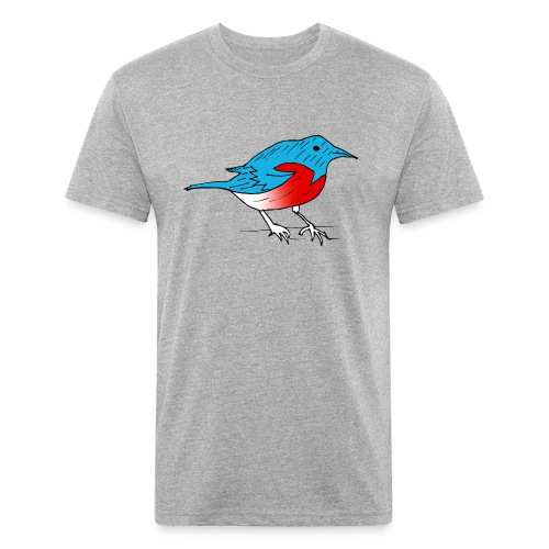 Birdie - Fitted Cotton/Poly T-Shirt by Next Level