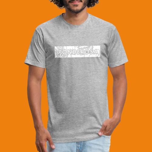 Ponderosa Bogo - Men’s Fitted Poly/Cotton T-Shirt
