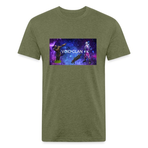 Galaxy collection - Men’s Fitted Poly/Cotton T-Shirt