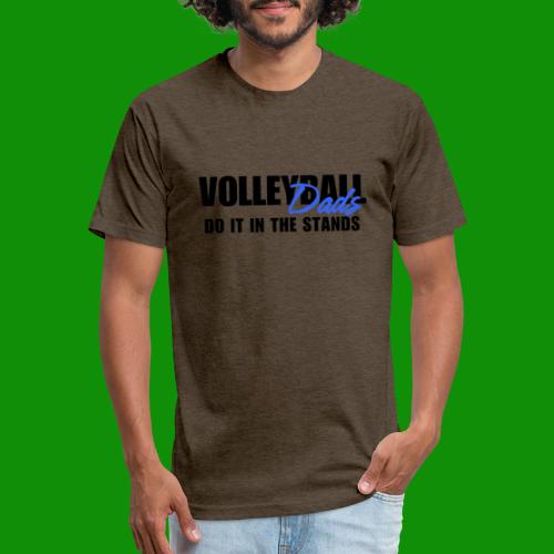 Volleyball Dads - Men’s Fitted Poly/Cotton T-Shirt