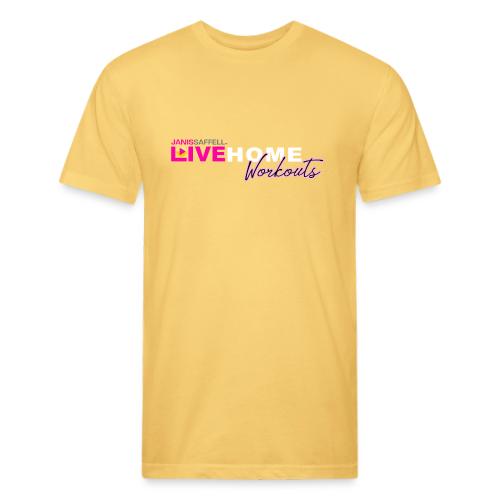JANIS SAFFELL LIVE HOME WORKOUTS - Unisex Poly/Cotton T-Shirt