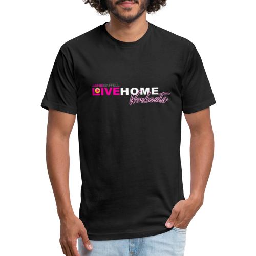 JANIS SAFFELL LIVE HOME WORKOUTS - Unisex Poly/Cotton T-Shirt