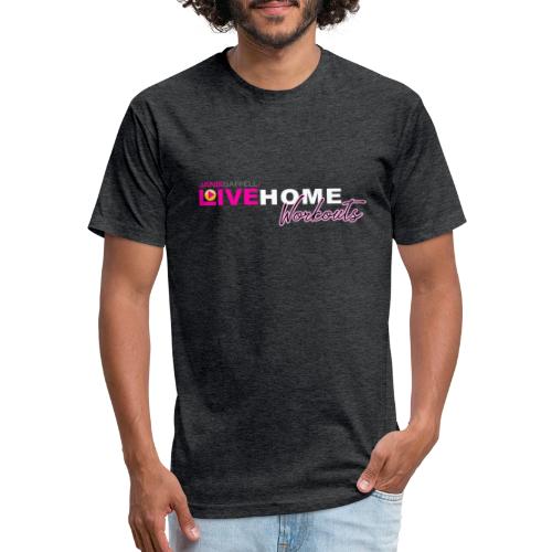 JANIS SAFFELL LIVE HOME WORKOUTS - Unisex Poly/Cotton T-Shirt