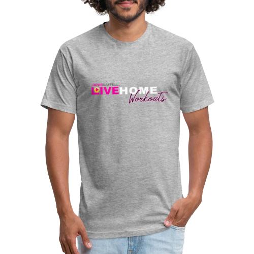 JANIS SAFFELL LIVE HOME WORKOUTS - Unisex Poly/Cotton T-Shirt