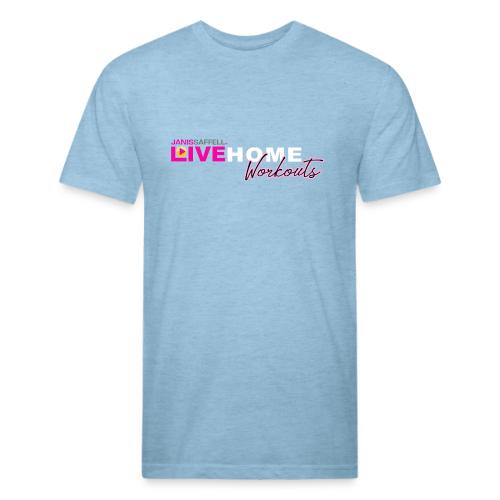 JANIS SAFFELL LIVE HOME WORKOUTS - Unisex Poly/Cotton T-Shirt