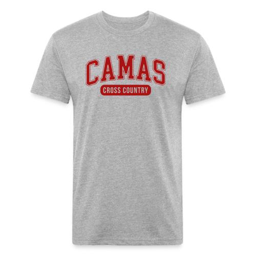 Camas Collegiate Style - Men’s Fitted Poly/Cotton T-Shirt