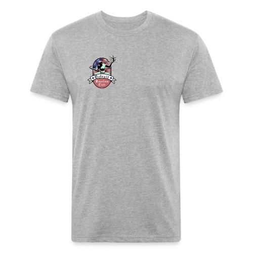 Detroit Bourbon Club Stars and Stripes Logo - Unisex Poly/Cotton T-Shirt