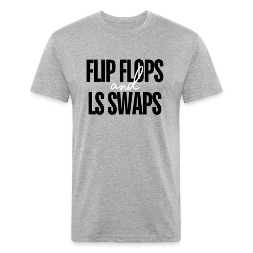 Flip Flops & LS Swaps - Unisex Poly/Cotton T-Shirt