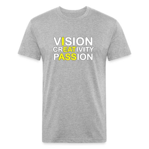 Vision, Creativity, Passion - Unisex Poly/Cotton T-Shirt
