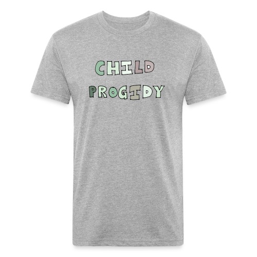 Child progidy - Men’s Fitted Poly/Cotton T-Shirt