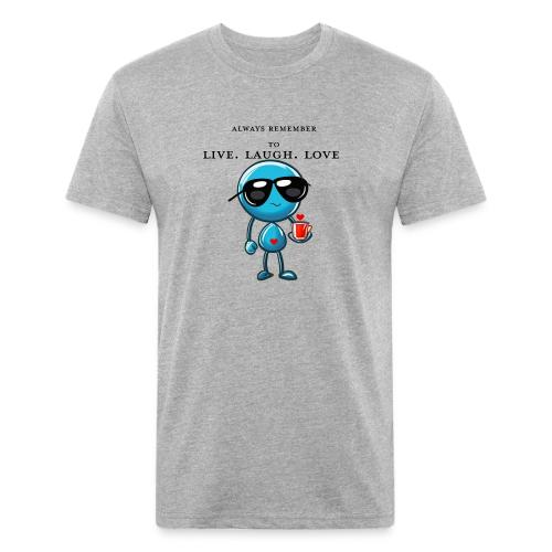 Remember to live laugh love - Unisex Poly/Cotton T-Shirt