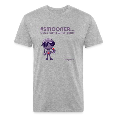 Smoon City_Cozy with who I am - Unisex Poly/Cotton T-Shirt