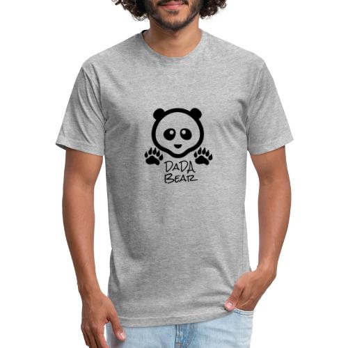 DADA BEAR - Men’s Fitted Poly/Cotton T-Shirt