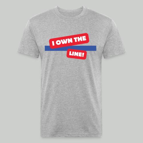 I OWN THE BLUE LINE - Unisex Poly/Cotton T-Shirt