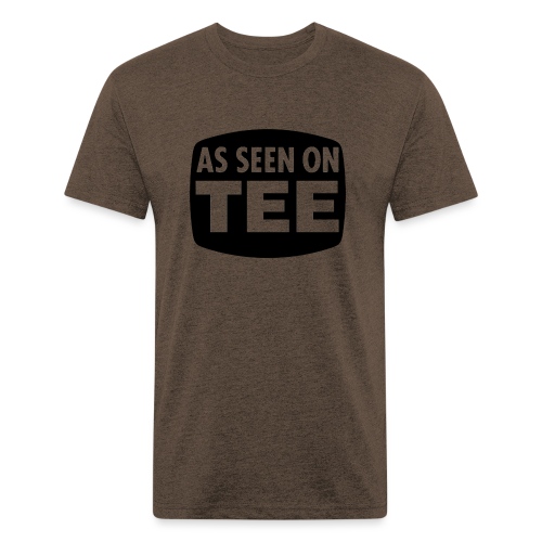 As Seen On Tee - Men’s Fitted Poly/Cotton T-Shirt