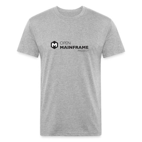 Open Mainframe Project - Black Logo - Unisex Poly/Cotton T-Shirt