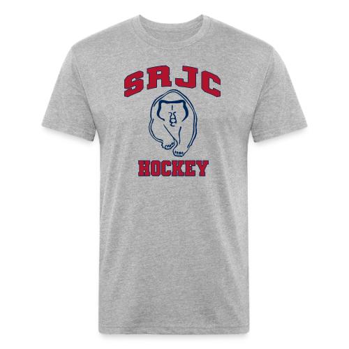SRJC Hockey Classic Navy Stroke 2.0 - Unisex Poly/Cotton T-Shirt