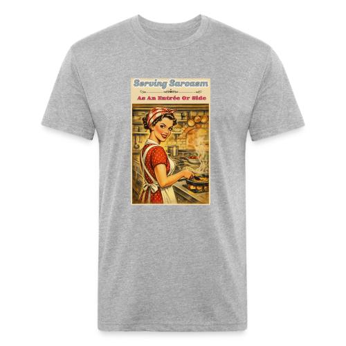 Serving Sarcasm - Unisex Poly/Cotton T-Shirt