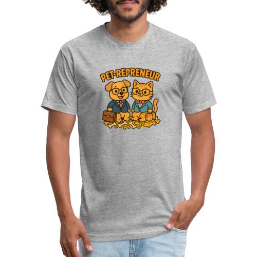 Pets in Suits - Unisex Poly/Cotton T-Shirt