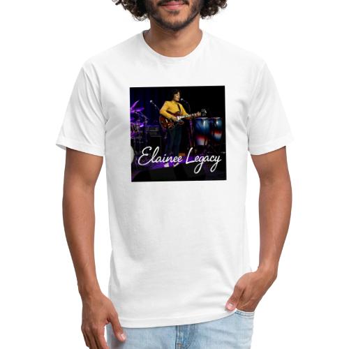 Elainee Live - Men’s Fitted Poly/Cotton T-Shirt