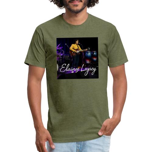 Elainee Live - Men’s Fitted Poly/Cotton T-Shirt