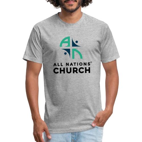 GB ANC Vertical Logo 1 - Unisex Poly/Cotton T-Shirt