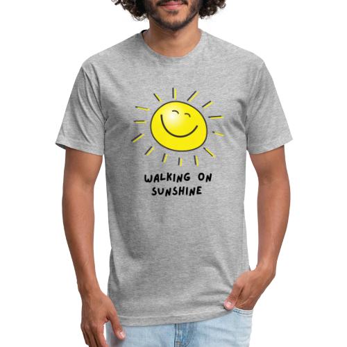 Walking On Sunshine - Unisex Poly/Cotton T-Shirt
