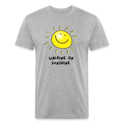 Walking On Sunshine - Unisex Poly/Cotton T-Shirt
