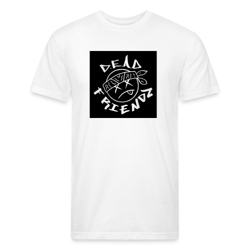 D.E.A.D FRIENDZ Records - Men’s Fitted Poly/Cotton T-Shirt