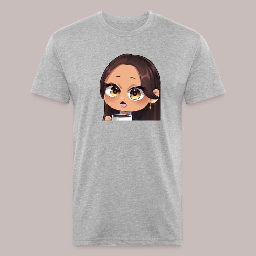 Avira Savio Chibi (Coffee) - Unisex Poly/Cotton T-Shirt