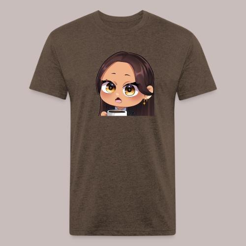 Avira Savio Chibi (Coffee) - Unisex Poly/Cotton T-Shirt