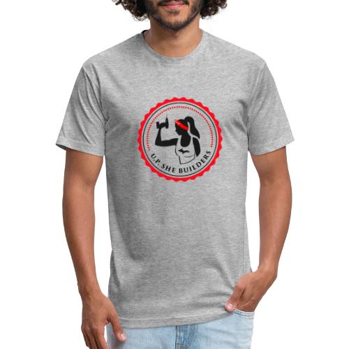 U.P. She Builders - Fitted Cotton/Poly T-Shirt by Next Level