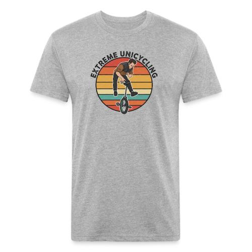 Extreme Unicycles Lets Ride - Unisex Poly/Cotton T-Shirt