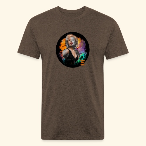 Marilyn Monroe - Men’s Fitted Poly/Cotton T-Shirt