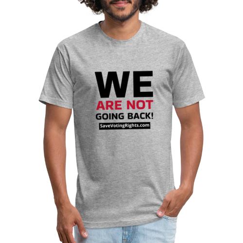 We Are Not Going Back - Save Voting Rights - Unisex Poly/Cotton T-Shirt