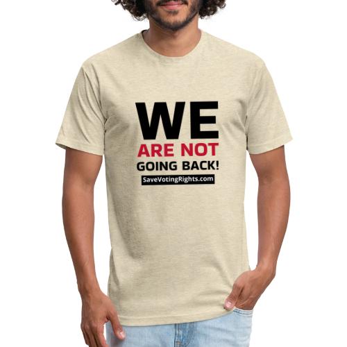 We Are Not Going Back - Save Voting Rights - Unisex Poly/Cotton T-Shirt