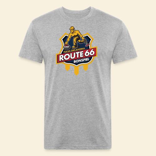 Route 66 Bonspiel - Unisex Poly/Cotton T-Shirt