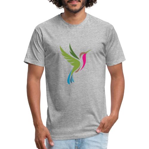 Hummingbird Spot Logo Products - Unisex Poly/Cotton T-Shirt