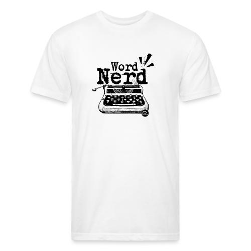 Word Nerd! (black) - Unisex Poly/Cotton T-Shirt