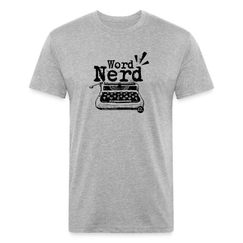 Word Nerd! (black) - Unisex Poly/Cotton T-Shirt