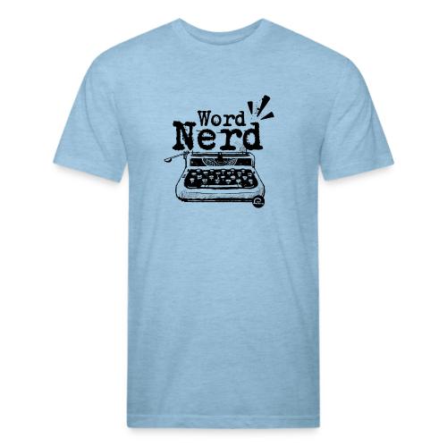 Word Nerd! (black) - Unisex Poly/Cotton T-Shirt