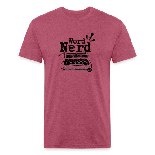 Word Nerd! (black) - Unisex Poly/Cotton T-Shirt
