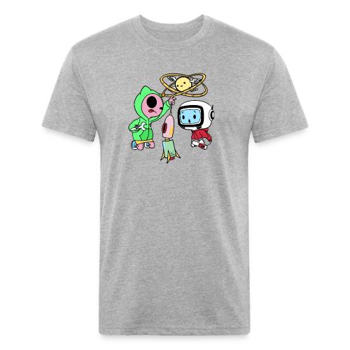 VRX Friends Spaceship - Unisex Poly/Cotton T-Shirt