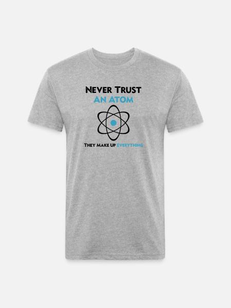 Make Up Everything - Unisex Poly/Cotton T-Shirt - heather gray